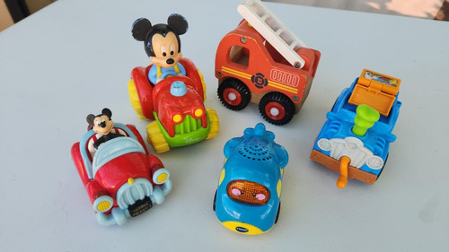 Lote Juguetes Vtech Disney Little People Madera