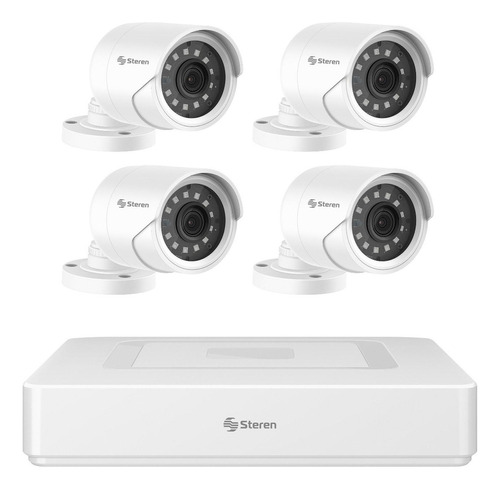 Sistema De Seguridad Cctv Con Dvr Pentahí­brido De 6 Canales