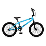 Bicicleta Pro X Bmx Serie 5 Freio V-brake Aro 20 Cor Azul/pto