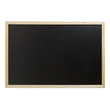 Mega Quadro Lousa Negro Madeira Parede Escrever Giz 30x40cm