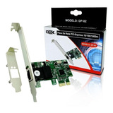 Placa De Rede Gigabit 10/100/1000 Mb/s Pci Express Rj45