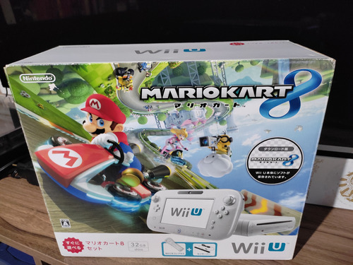 Nintendo Wii U Premium Branco 32gb Japonês Impecável