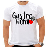 Camiseta Gastrônomo Chef Cozinha Cozinheiro Gastronomia I12