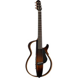 Guitarra Electroacústica Yamaha Silent Cuerdas De Acero Tobacco Sunburst 