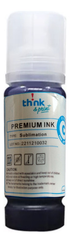 Tinta Premium Sublimar Sublimación 70 Grms. Para Epson 