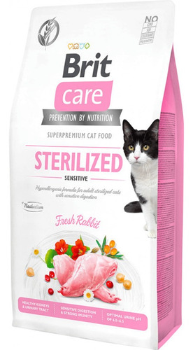 Brit Care Sterilized Sensitive Para Gatos 2kgs