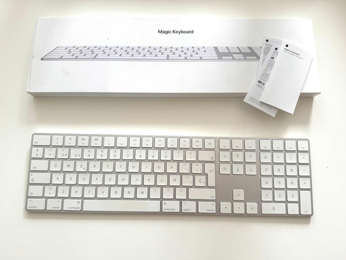 Teclado Apple Magic Keyboard Teclado Numérico - Esp - Blanco