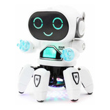 Robot De Baile Boley Pioneer En Blanco Y Azul - Robot El Rcn