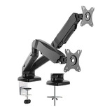 Soporte Doble Monitor Brazo  Neumatico Articulado Escritorio