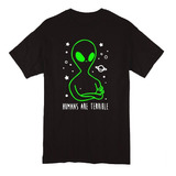 Camiseta Algodón Estampados Personalizados Alien Space 004