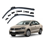 2 Plumas Limpiaparabrisas Reluvsa Vw Vento 2014-2020