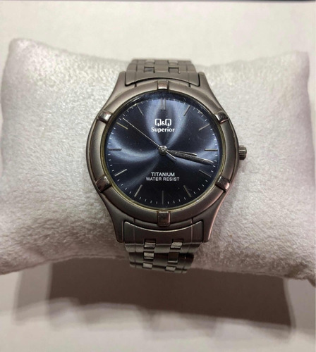 Reloj Q & Q Superior Titanium Fabricado Por Citizen Original