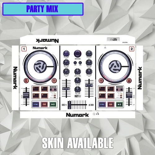 Numark Party Mix Calcomania-skin