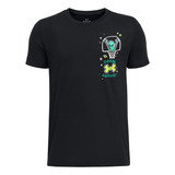 Polera Ua Out Of This World Niño Negro Under Armour