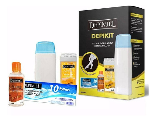 Kit Depilación Sistema Roll-on Depimiel Depikit 