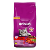 Ração Para Gato Whiskas Seco Adulto Sabor Carne 2,7kg