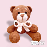 Peluche Artesanal Oso - Tejido A Mano / Crochet