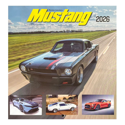 Revista Calendario 2026 Autos Mustang, Modelo 1 | MercadoLibre