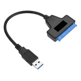 Cable Adaptador Usb 3.0 A Sata 2.5 Disco Rigido Sdd Hdd Netm