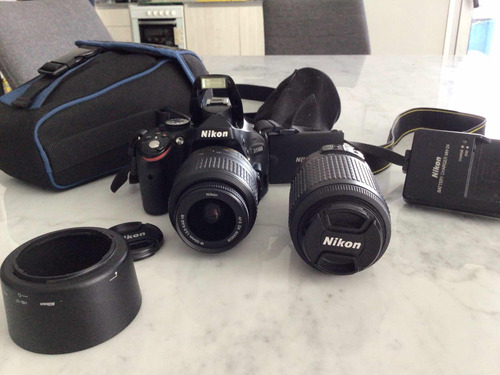 Cámara Nikon D5100 + 2 Lentes + Accesorios