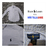Camisa Ey18a Polo Ralph Lauren Niño10/12 No Tommy Vanelope