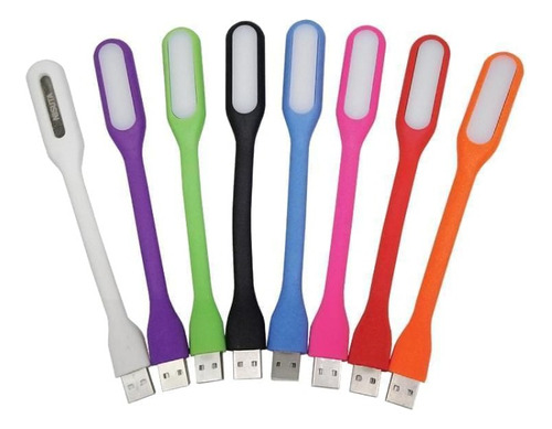 Luz Usb Flexible De Led Notebook Portatil Color Nsusbl2