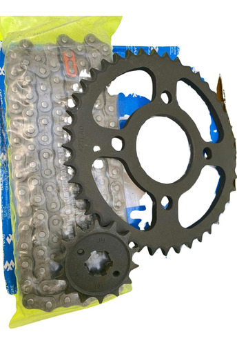 Kit De Sprocket / Arrastre Para Bajaj V15 Original 36jh0006