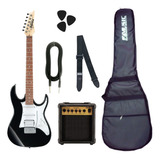 Combo Guitarra Eléctrica Ibanez Grx40 + Amp 10w + Accesorios