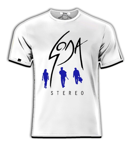 Playera Camiseta Soda Stereo Gustavo Cerati Retro 80s Unisex