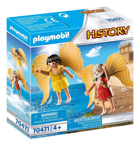 Playmobil | Dédalo E Ícaro | 70471 | Mitología Griega