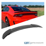 Fits 15-21 Dodge Charger Hellcat Style Glossy Black Rear Oaa