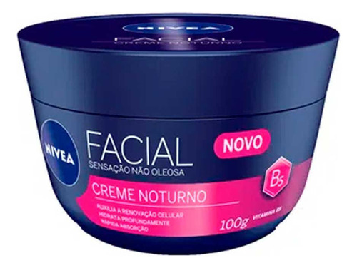 Hidratante Facial Noturno Nivea 100g