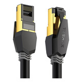 Cable Ethernet A Cat8 1.8 Metros Negro