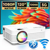 Native 1080p 5g - Proyector Bluetooth Wifi Faltopu 9800l [pa