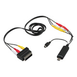 Cable Adaptador De Convertidor De Sonido Y Video Usb 2.0 Vhs