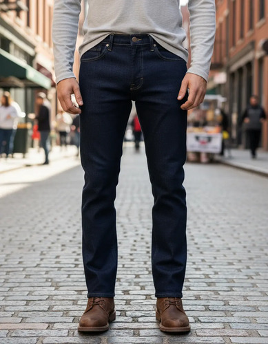 Pantalon Mezclilla Ariat Rebar Slim Fit Corte Bota Defectos | Meses sin interés