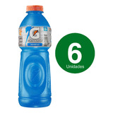 Pack Com 6x Isotônico Gatorade Berryblue Garrafa 500ml