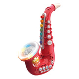 Brinquedos Para Crianças Em D, Tocar Música, Iluminação, Sax