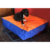 Colchoneta Perros 1mt X 0.90 Lavable Impermeable Cierre 