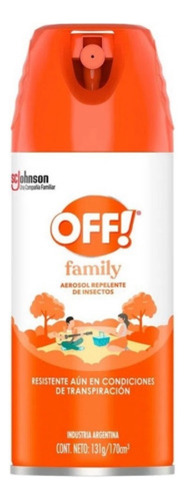 Off Repelente Spray Family 170 Cm