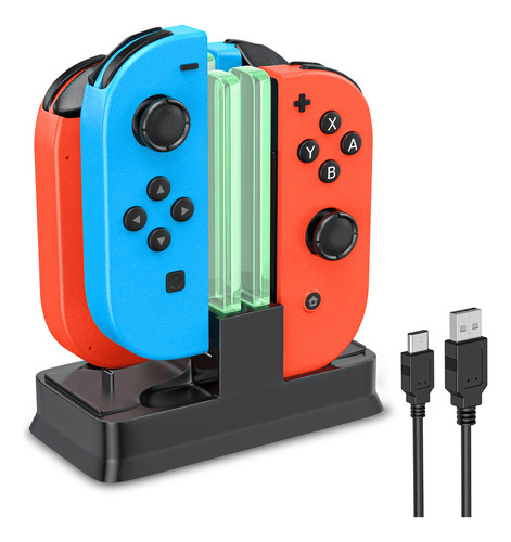 Base De Carga Joy-con Y Soporte Para Controlador Switch Pro