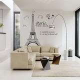 Pegatinas De Pared Eiffel Art Para Pared O Cuarto, Decor