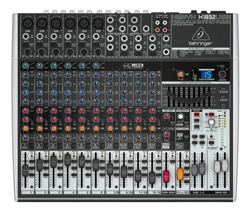 Consola Behringer X1832usb Xenyx De Mezcla 100v/240v