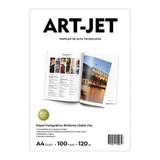 Papel Fotografico Doble Faz Glossy Art-jet® A4 120g 100hojas