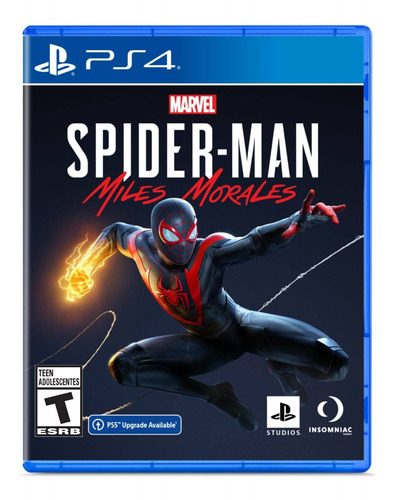 Juego Spiderman Miles Morales Ps4 - Original Fisico. Sin Uso