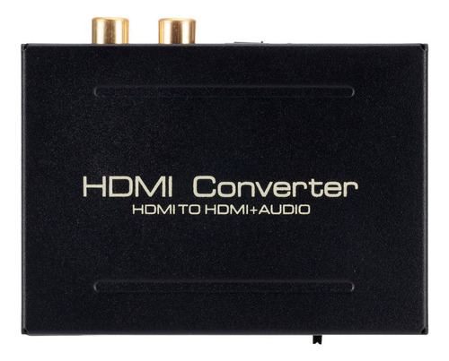 Convertidor Óptico Rca L/r Hd, Hdmi A Hdmi Y Spdif