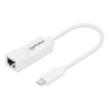 Adaptador Usb Tipo C A Red Manhattan 507585