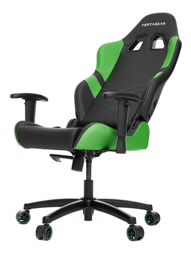 Silla Gamer Vertagear Sl1000 Negro/verde Vg-sl1000-gr Color Verde Material Del Tapizado Cuero Sintético