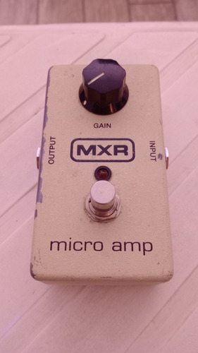 Pedal Mxr Micro Amp