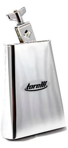 Cowbell Cromado Ou Preto 4 A 8 Polegadas Com Clamp Torelli